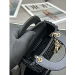 Dior Lady Mini Embroidery Colorful Bead Diamond Model: S0856